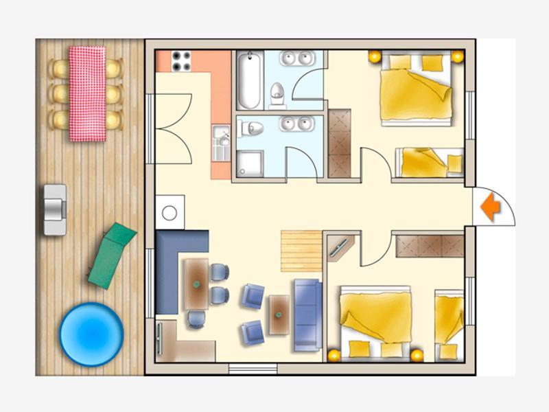 Luxury Chalets Wiesenruh Bichlbach Dış mekan fotoğraf